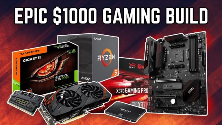 best gaming pc build $1000